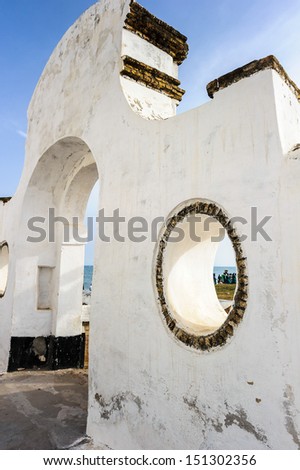 Elmina Castle, Accra, Ghana, Africa. Embarkation point from Africa to America