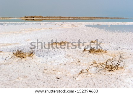 Dead Sea, also called the Salt Sea, is a salt lake bordering Jordan to the east and Israel and Palestine to the west.