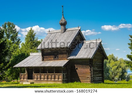 Architecture in the Museum of Wooden Architecture \