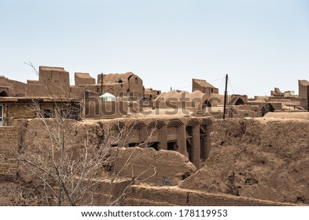 Ancient city of Meybod in Iran