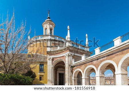 The Iglesia Real de San Antonio. Royal Church of San Antonio, Aranjuez, Spain