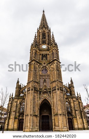 Good Shepherd Cathedral of San Sebastian, San Sebastian, Basque Country, Spain