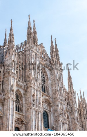 Metropolitan Cathedral-Basilica of the Nativity of Saint Mary - Milan Cathedral - Duomo di Milano, Italy