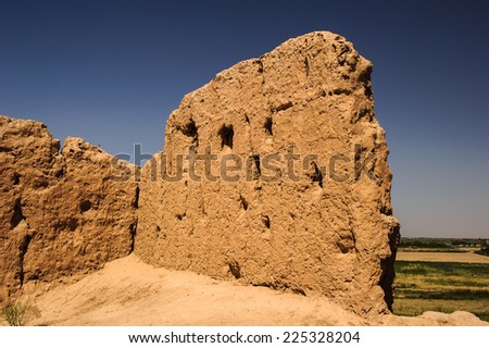 Ruins and nature of Khwarezm which was the center of the indigenous Khwarezmian civilization and a series of kingdoms.