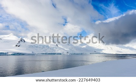 Ice landscape of SOuth Georgia