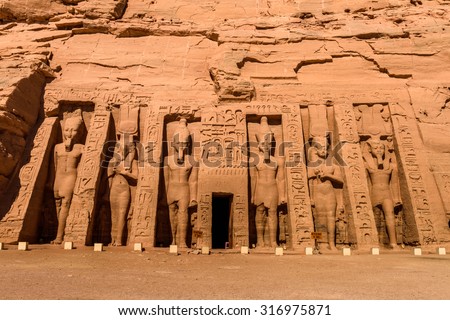 Small Temple of Nefertari, Abu Simbel, Egypt