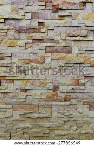 Stone tile texture brick wall surfaced.