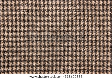 Texture of tartan design cloth.