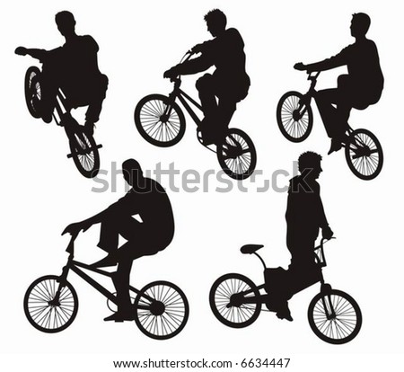 Bike Riding Silhouette