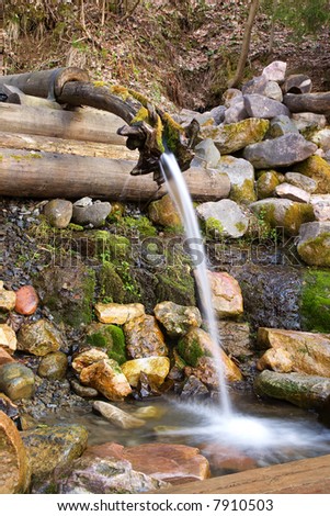 Source of life (water source in the Russia)