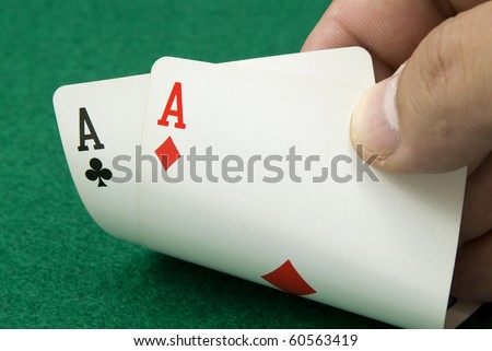 Pair of aces, poker