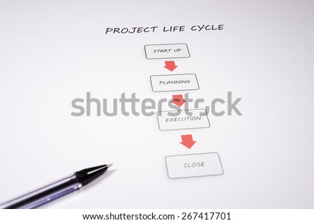 Business Chart - Project Life Cycle