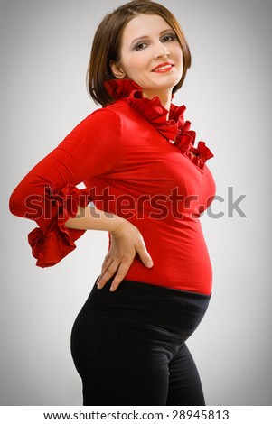 blouse pregnant