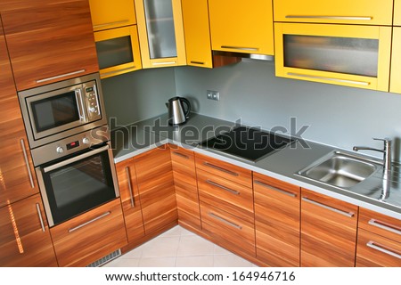 Modern furniture in the kitchen Modern furniture in the kitchen