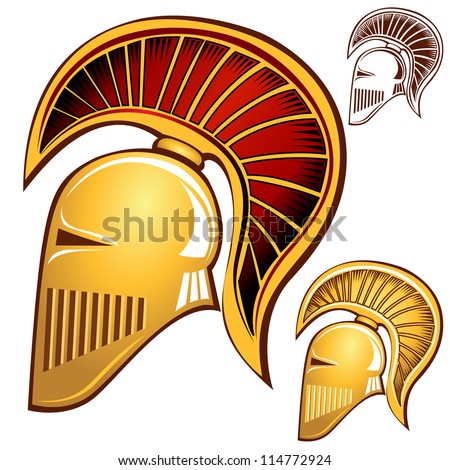 trojan gladiator helmet