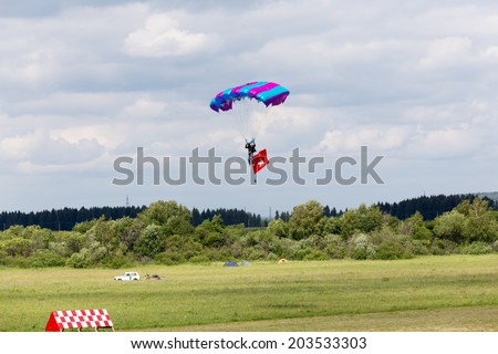 Airfield Frolovo,Russia - June 29,2014.Festival \