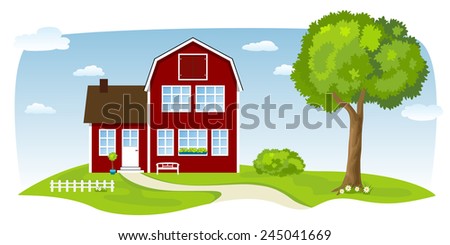 Colonial house