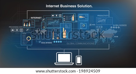 Online business and cloud computing Online business and cloud computing