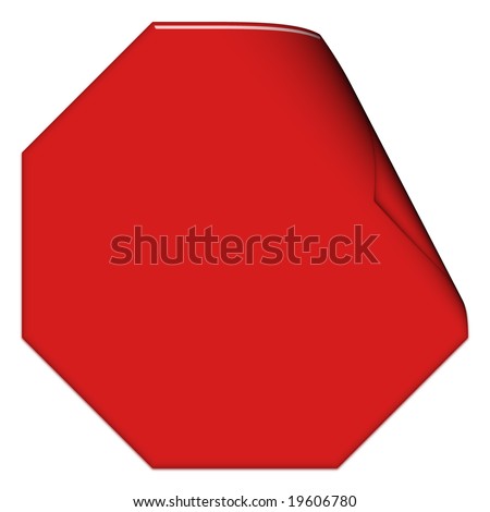 red octagon