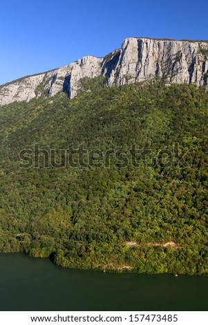 Autumn in the Danube Gorges, Romania, Europe