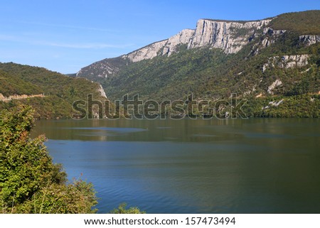 Autumn in the Danube Gorges, Romania, Europe