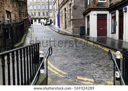 Architectural detail in Edinburgh, Scotland, Europe