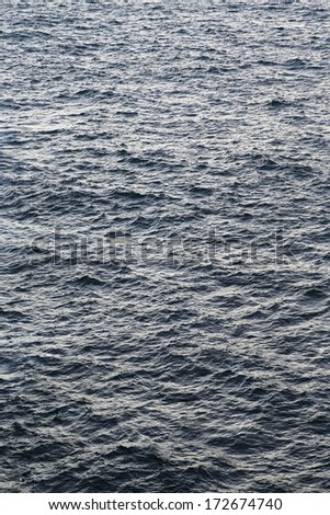 Rough ocean water background