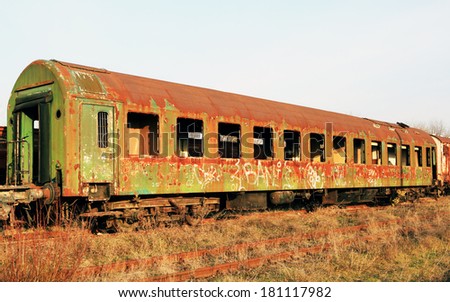 Abandonned train