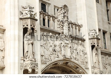 Entrace door of the Supreme Court of the United Kingdom, Europe
