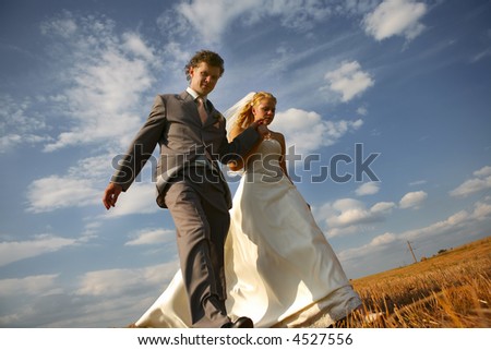 series of wedding pictures