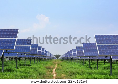 solar panel for alternative  energy from the sun