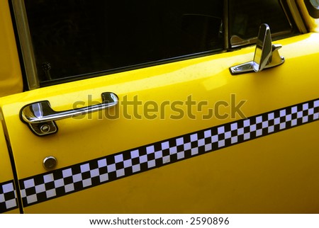 old taxi detail