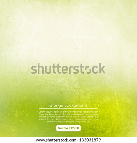 Grunge background in green and beige color Grunge background in green and beige color