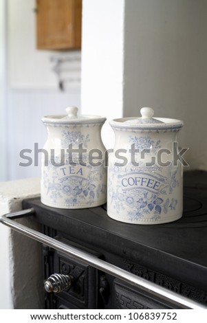 Tee pot and coffee pot, Sweden.