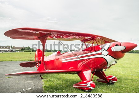 Vintage little plane: A Pitts S-2B Special. The Pitts biplanes dominated world aerobatic competition in the 1960s and 1970s.
