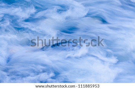Storm river water background