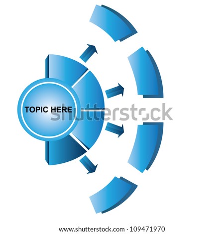 Logo Design Mind  on Mind Mapping  Blue Diagram Stock Vector 109471970   Shutterstock