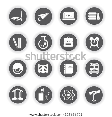 education icons buttons education icons buttons