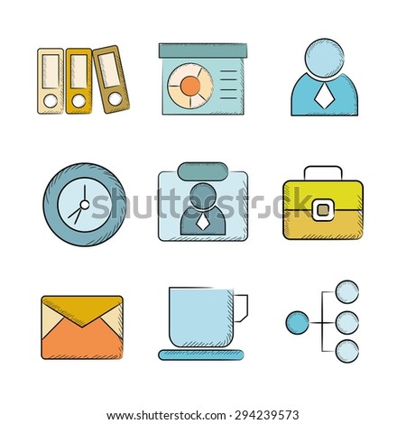 business, office icons