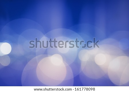 Night blue lights during a party as a background