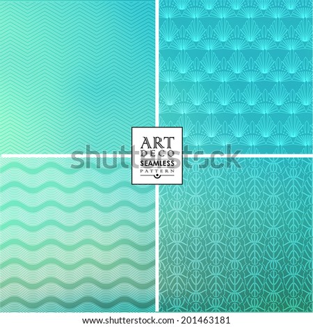 Art Deco thin line wallpaper pattern  can be used for invitation, congratulation