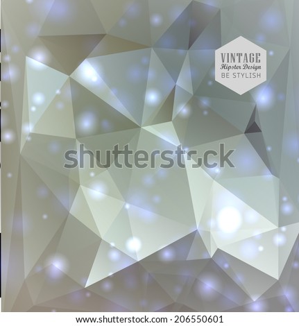 Abstract modern light background with label, can be used for website, info-graphics