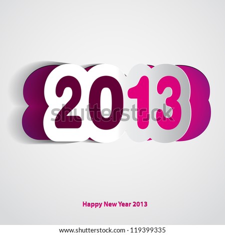 Velvet Happy New Year 2013 vector card Velvet Happy New Year 2013 vector card