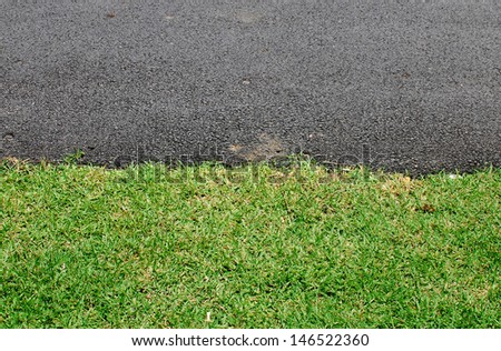 Road & Grass background