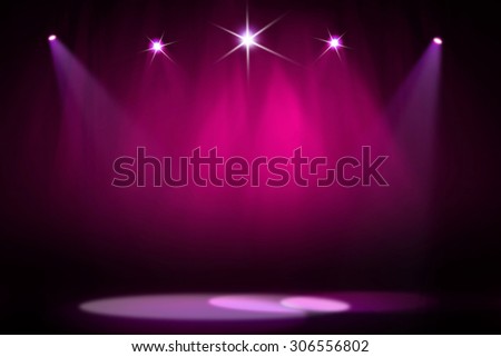 Pink stage background