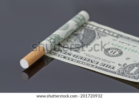 Smoking is a waste of money