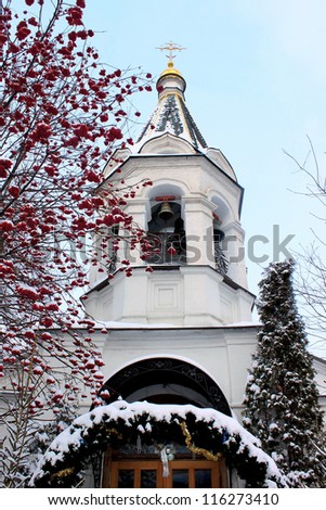 The Greater Church of Christ\'s Ascension (little) in Moscow