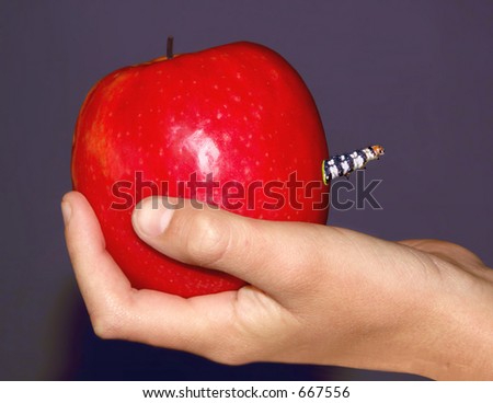 Bad apple for the teacher