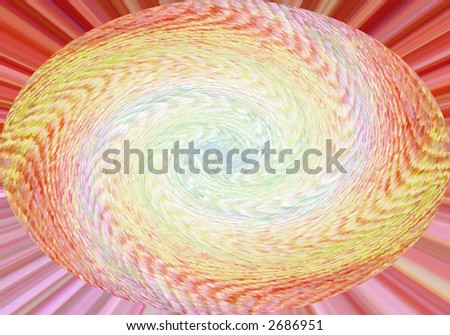 Background swirly egg pattern