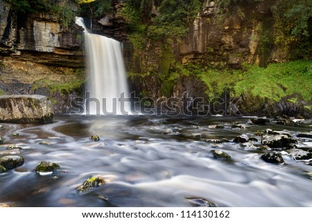 Thornton Force; Thornton Force is the most famous and spectacular of the waterfalls on the Ingleton waterfall trail.